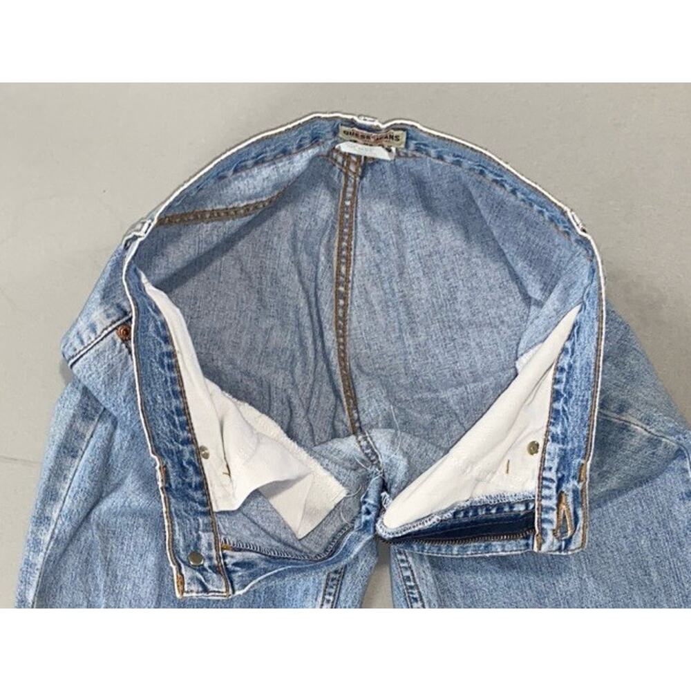 Guess 11121 Vintage Y2K 3-Pocket Bootcut 100% Cotton Denim Jeans. Women's 29 GUC - Picture 7 of 9